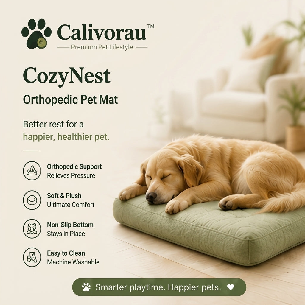 Calivorau™ CozyNest Orthopedic Pet Mat