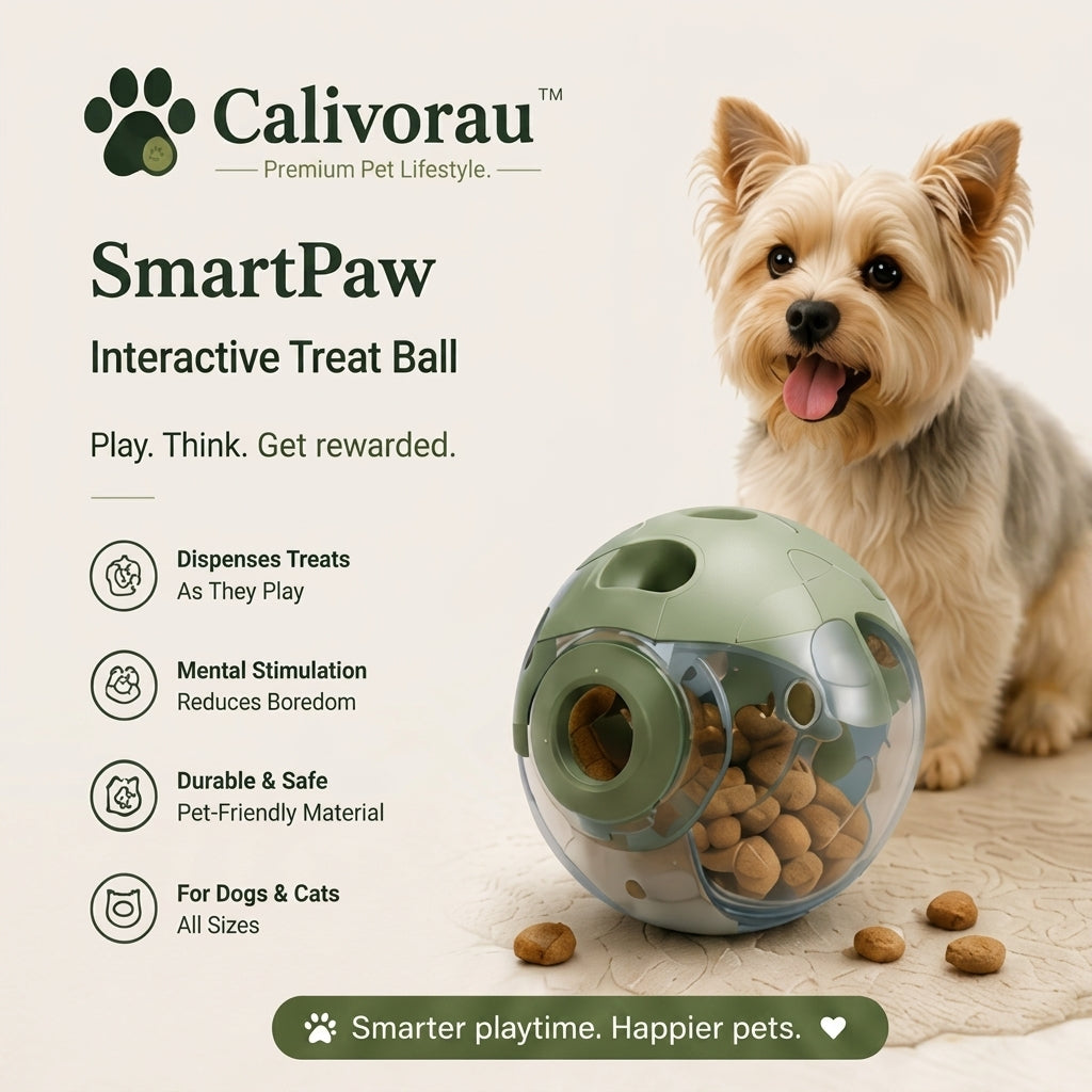 Calivorau™ SmartPaw Interactive Treat Ball